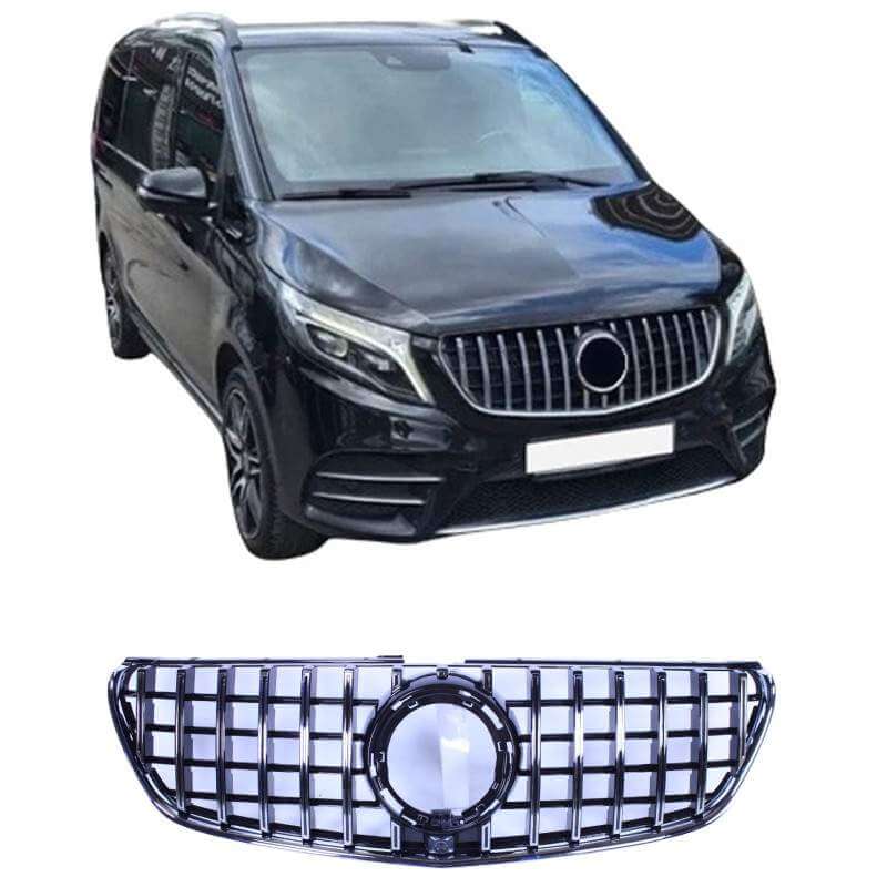 Решетка Mercedes-Benz W447 V-класа хром Facelift 2019+