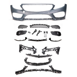 Bumper AMG line look voor Mercedes C klasse W205