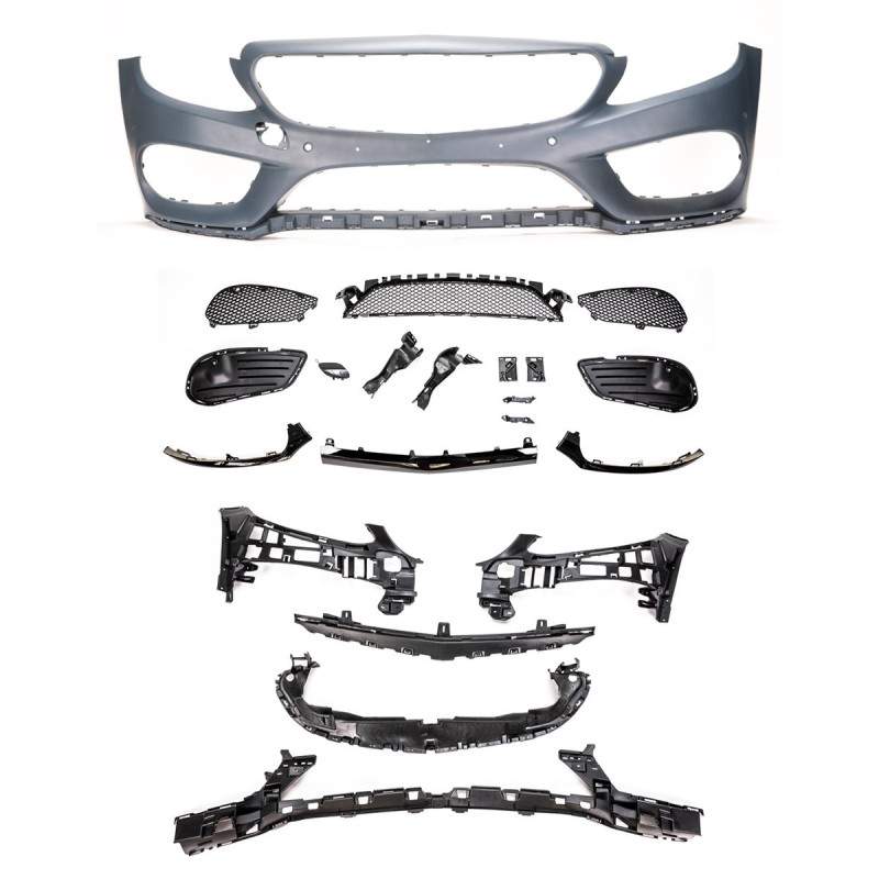 Para-choques da linha AMG para Mercedes Classe C W205