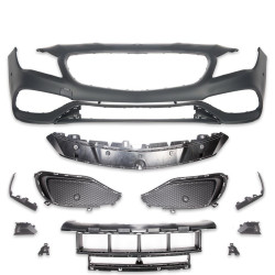 Bumper voor Mercedes CLA C117 Facelift AMG line look