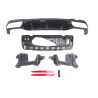 Pára-choques traseiro com difusor para Mercedes Classe E W213 Sedan (2016-2020) pré-facelift | Compatível com PDC