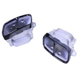 (OSA) Väljalasketorud mustad Mercedes W176 ja W11745 2013-2017 difuusorile Mercedes W176 ja W11745 2013-2017