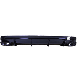Difuusor Mercedes CLA45 C117 X117 2013-2016 topelt mustad summutiotsad (2)