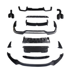 Aero bodykit BMW 4 Reeks G26 Gran Coupé sportuitvoering/M440i 2021+ met vierkante uitlaat links en rechts