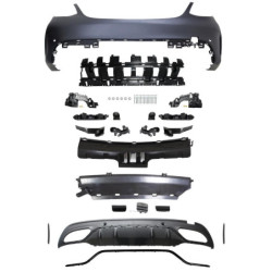 Sport Bodykit Mercedes C-klasse W205 sedan 2015-2022