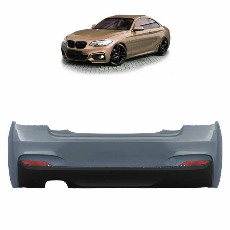 Achterbumper sport look met diffuser en PDC BMW 2 Reeks F22 Coupé/F23 Cabrio met 2 uitlaten links (2013–2021)