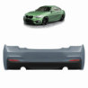 Achterbumper sport look met diffuser en PDC BMW 2 Reeks F22 Coupé/F23 Cabrio met 1 uitlaat links en 1 rechts (2013–2021)