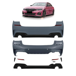 Achterbumper met PDC Diffuser BMW 3 Reeks G20 sedan 2019-2022
