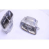 (CZĘŚĆ) Rury wydechowe chrom do dyfuzora Mercedes W176 i W117 45 2013-2017