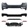 Achterbumper sport look met diffuser en PDC BMW 5 Reeks G30 sedan LCI (2020–2023)