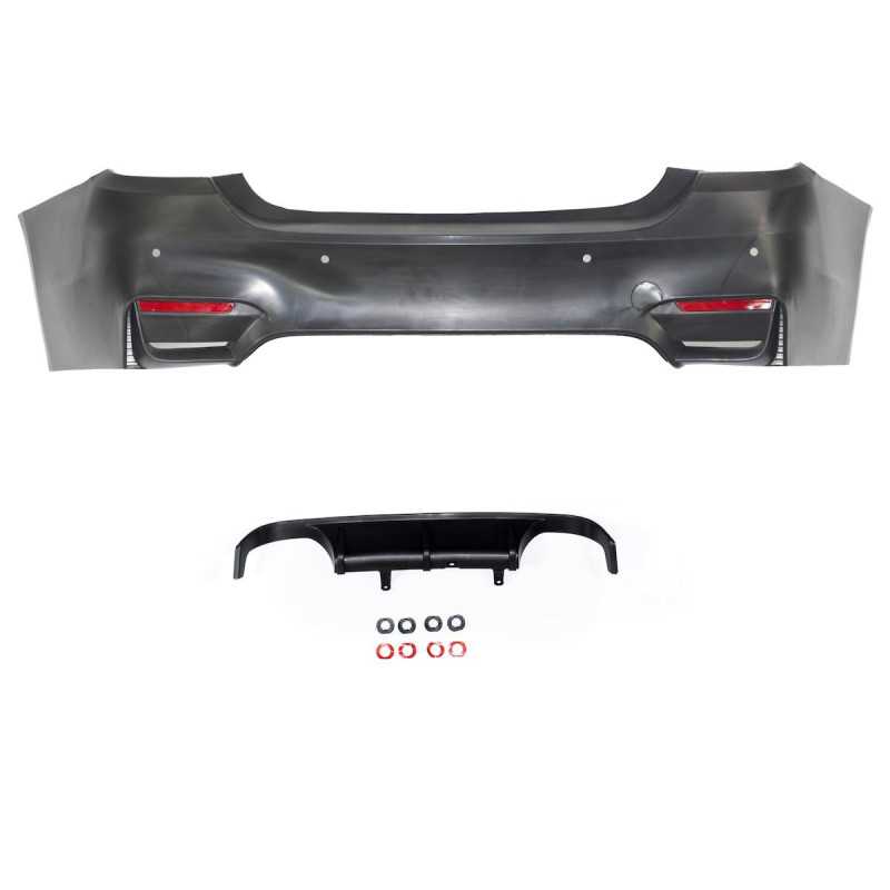 Achterbumper met PDC BMW 4 Reeks F32 F33 2013-2020
