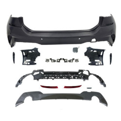 Achterbumper sport look met diffuser BMW 3 Reeks G21 Touring (2019–2022)