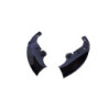 Spoiler delantero compatible con BMW serie 4 G22 G23 coupé descapotable negro brillante