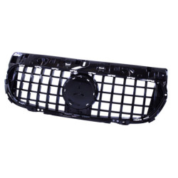 Grille compatible avec Mercedes-Benz Citan W420 noir brillant