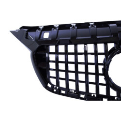 Grille compatible avec Mercedes-Benz Citan W415 noir brillant