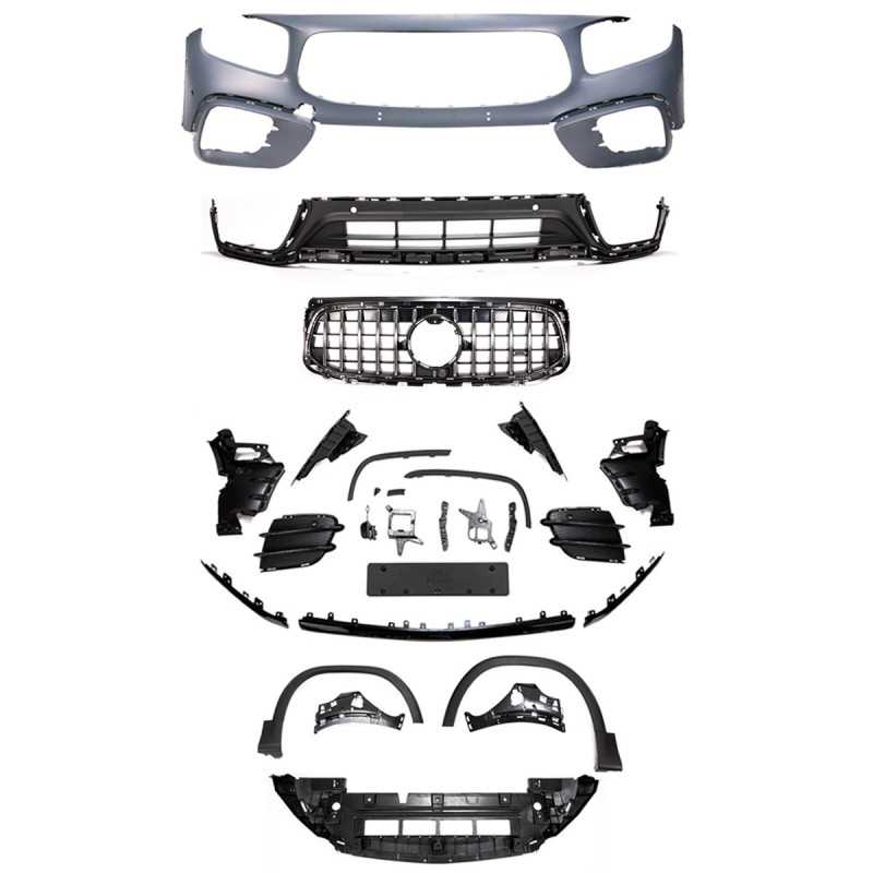 Sport-look voorbumper Mercedes-Benz GLB X247 facelift (2024+)
