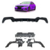 Achterbumper diffuser glanzend zwart BMW 3 Reeks G20 G21 2019-2022