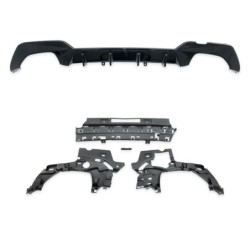 Achterbumper diffuser glanzend zwart BMW 3 Reeks G20 G21 2019-2022