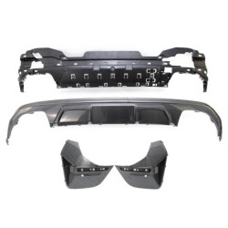 Sport achterbumper diffuser carbonlook BMW 4 Gran Coupé (G26) 2021+