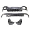 Sport achterbumper diffuser carbonlook BMW 4 Gran Coupé (G26) 2021+