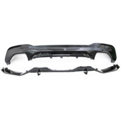 Performance achterbumper diffuser glanzend zwart BMW 5 Reeks G30 G31 2017-2023