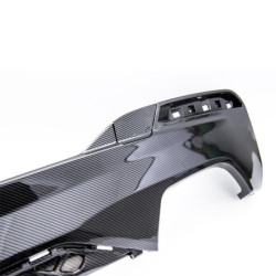 Performance achterbumper diffuser carbonlook BMW 5 Reeks G30 G31 2017-2023