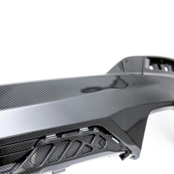 Performance achterbumper diffuser carbonlook BMW 5 Reeks G30 G31 2017-2023