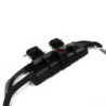 Achterbumper diffuser matzwart LED BMW 3 Reeks G20 G21 2019-2022