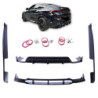 Diffuser set compatible with BMW X6 G06 glossy black