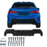 Achterbumper diffuser BMW 1 Reeks F40 sportuitvoering/M135i 2019-2024 glanzend zwart