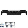 Achterbumper diffuser BMW 1 Reeks F40 sportuitvoering/M135i 2019-2024 glanzend zwart