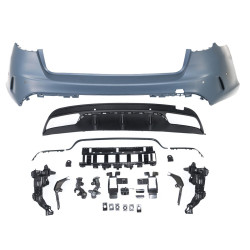 Achterbumper PDC met diffuser passend voor Mercedes C-klasse S205