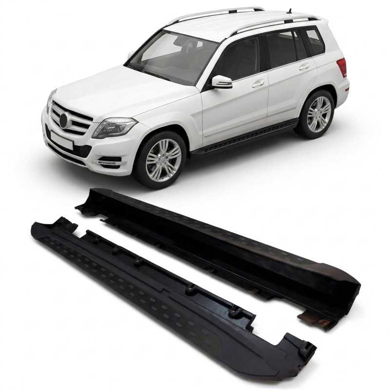 Treeplanken zwart compatibel met Mercedes GLK X204
