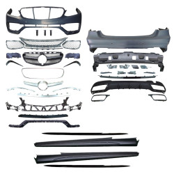 Body kit with PDC compatible with the Mercedes E-Class W212 Sedan