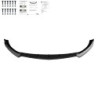 Frontspoiler lip glanzend zwart Mercedes-Benz CLA C118/X118 AMG-Line (2019+)