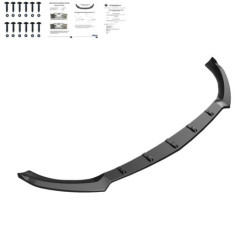 Frontspoiler lip glanzend zwart Mercedes-Benz CLA C118/X118 AMG-Line (2019+)