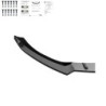 Frontspoiler lip glanzend zwart Mercedes-Benz CLA C118/X118 AMG-Line (2019+)