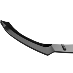 Frontspoiler lip glanzend zwart Mercedes-Benz CLA C118/X118 AMG-Line (2019+)