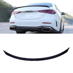 Spoiler portbagaj compatibil cu Mercedes C class W206 negru lucios sport