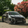 Frontspoiler-lippe til Mercedes-Benz CLA45 S aerodynamikpakke C118 2019-2023, blank sort