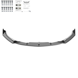Frontspoiler-lippe til Mercedes-Benz CLA45 S aerodynamikpakke C118 2019-2023, blank sort