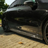 Stranski pragovi Mercedes-Benz CLA35/CLA45 C118 2019–2023, sijajno črni