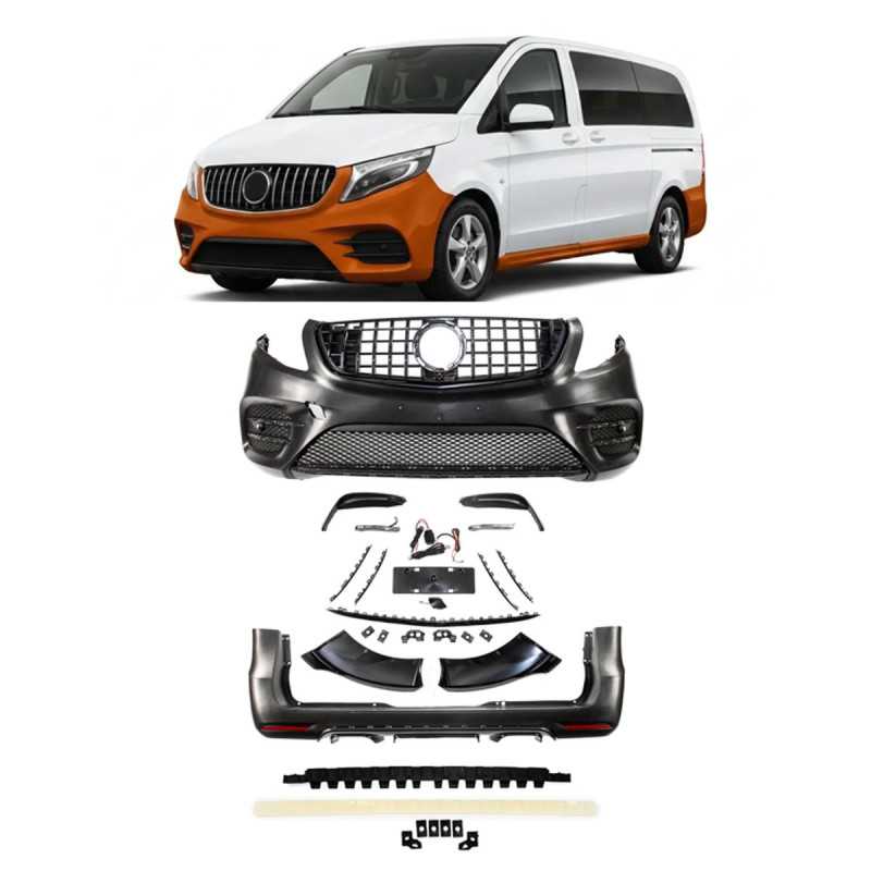 Bodykit compatibel met Mercedes Vito / V-Class (W447) 2014-2020