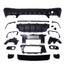 (PART) Diffuser compatible with Mercedes GLC 63 AMG SUV X254 black