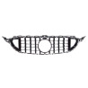 Grille compatibel met Mercedes C-Klasse W205 Rood Carbon GT