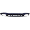 Difusor trasero compatible con Mercedes clase A W177 hatchback 2019+ puntas de escape cromadas A35