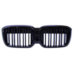 Grill kidneys for BMW iX3 G08 double bars gloss black