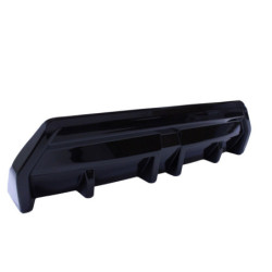 Difusor trasero compatible con BMW serie 2 G42 negro brillante