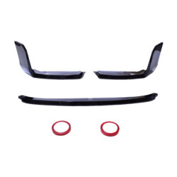 Frontspoiler lip compatibel met BMW M2 G87 glanzend zwart