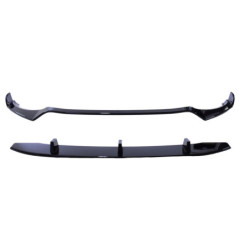 Front lip compatible with BMW X3 G01 gloss black